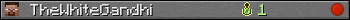 TheWhiteGandhi userbar 350x20