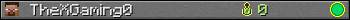 TheXGaming0 userbar 350x20