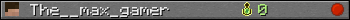 The__max_gamer userbar 350x20