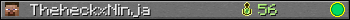 TheheckxNinja userbar 350x20