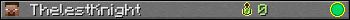 ThelestKnight userbar 350x20