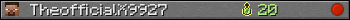 TheofficialX9927 userbar 350x20