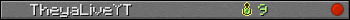 TheyaLiveYT userbar 350x20