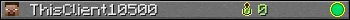 Юзербар 350x20 для ThisClient10500