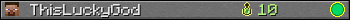 ThisLuckyGod userbar 350x20