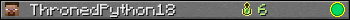 ThronedPython18 userbar 350x20