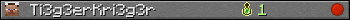 Ti3g3erKri3g3r userbar 350x20