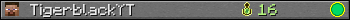 TigerblackYT userbar 350x20