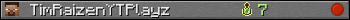 TimRaizenYTPlayz userbar 350x20