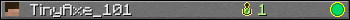 TinyAxe_101 userbar 350x20