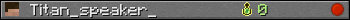 Titan_speaker_ userbar 350x20