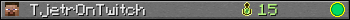 TjetrOnTwitch userbar 350x20