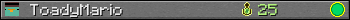 ToadyMario userbar 350x20