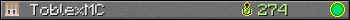 ToblexMC userbar 350x20