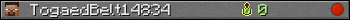 TogaedBelt14834 userbar 350x20