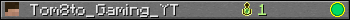 Юзербар 350x20 для Tom8to_Gaming_YT