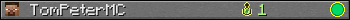 TomPeterMC userbar 350x20