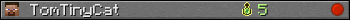 TomTinyCat userbar 350x20