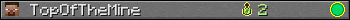 TopOfTheMine userbar 350x20