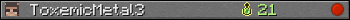 ToxemicMetal3 userbar 350x20