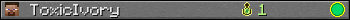 ToxicIvory userbar 350x20