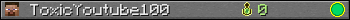 ToxicYoutube100 userbar 350x20