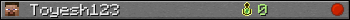 Toyesh123 userbar 350x20
