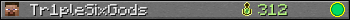 Tr1pleSixGods userbar 350x20