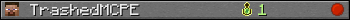 TrashedMCPE userbar 350x20