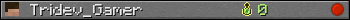 Tridev_Gamer userbar 350x20