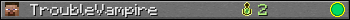 TroubleVampire userbar 350x20