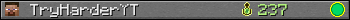 TryHarderYT userbar 350x20