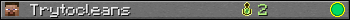 Trytocleans userbar 350x20