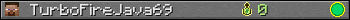TurboFireJava69 userbar 350x20
