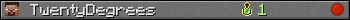 TwentyDegrees userbar 350x20