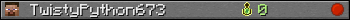 TwistyPython673 userbar 350x20