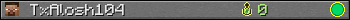 TxAlosh104 userbar 350x20