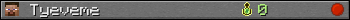 Tyeveme userbar 350x20