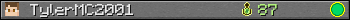 TylerMC2001 userbar 350x20