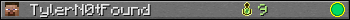 TylerN0tFound userbar 350x20