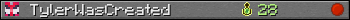 TylerWasCreated userbar 350x20