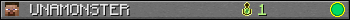 UNAMONSTER userbar 350x20