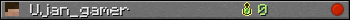Ujan_gamer userbar 350x20