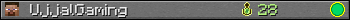 UjjalGaming userbar 350x20