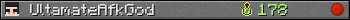 UltamateAfkGod userbar 350x20