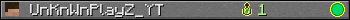 UnKnWnPlayZ_YT userbar 350x20