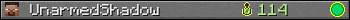 UnarmedShadow userbar 350x20