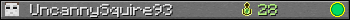 UncannySquire93 userbar 350x20