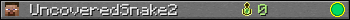 UncoveredSnake2 userbar 350x20