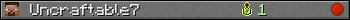 Uncraftable7 userbar 350x20